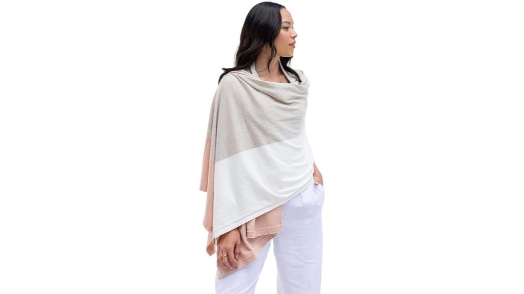 organic cotton travel scarf