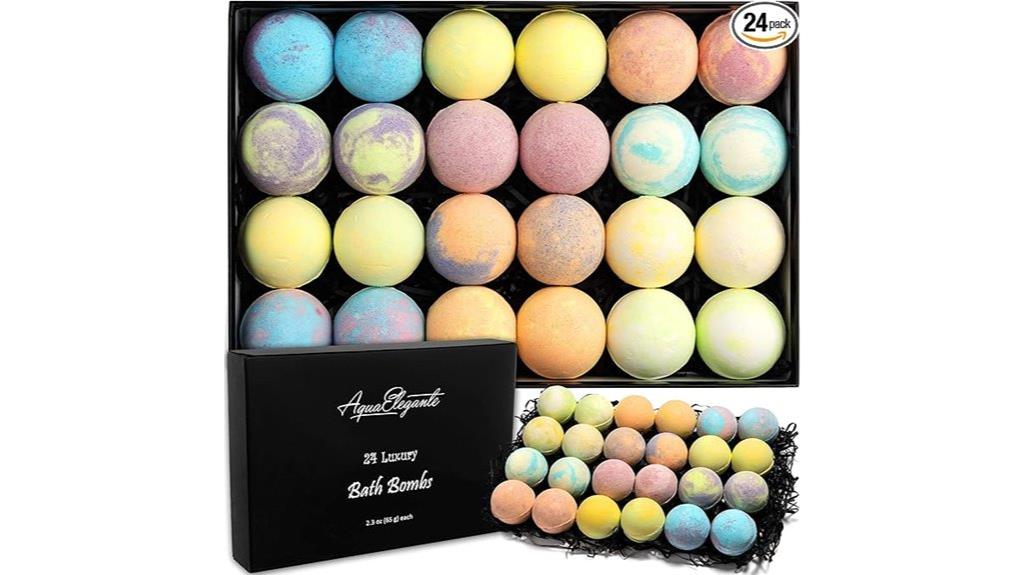 organic essential oils bath bombs