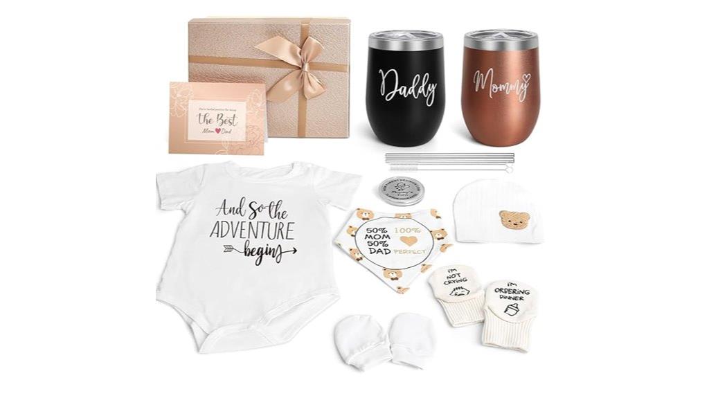 pregnancy tumbler gift set