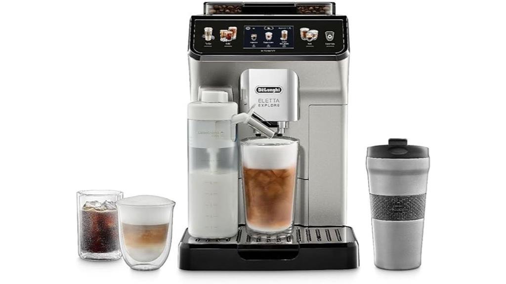 premium espresso machine features