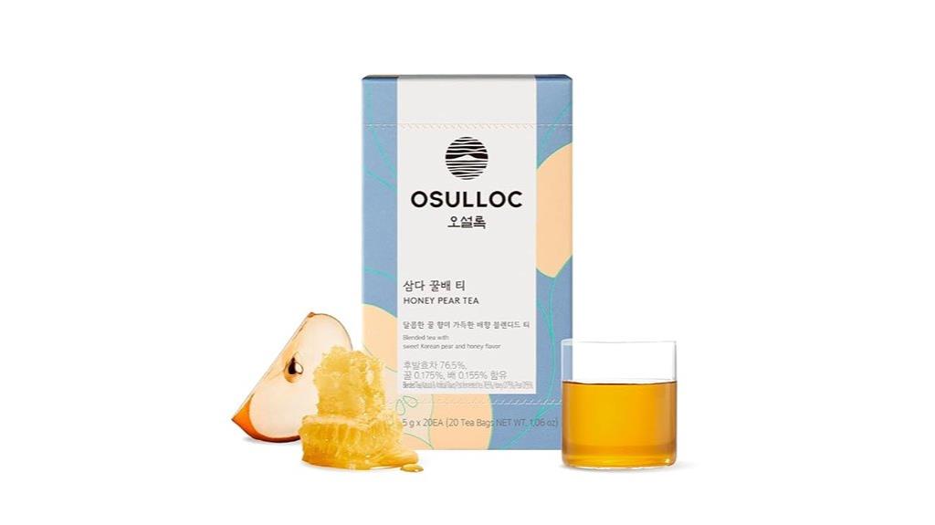 premium honey pear tea