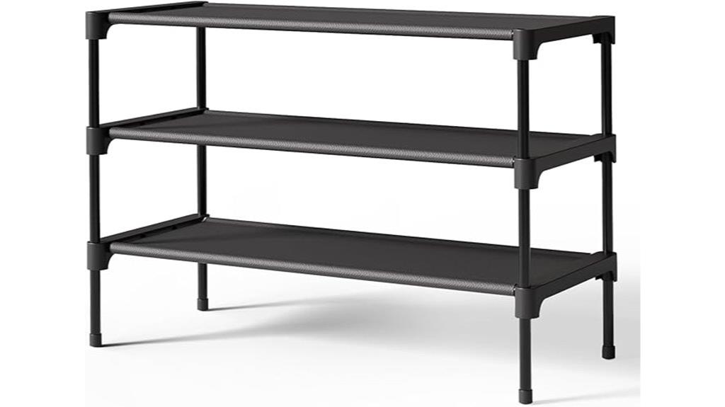 premium non woven shoe rack