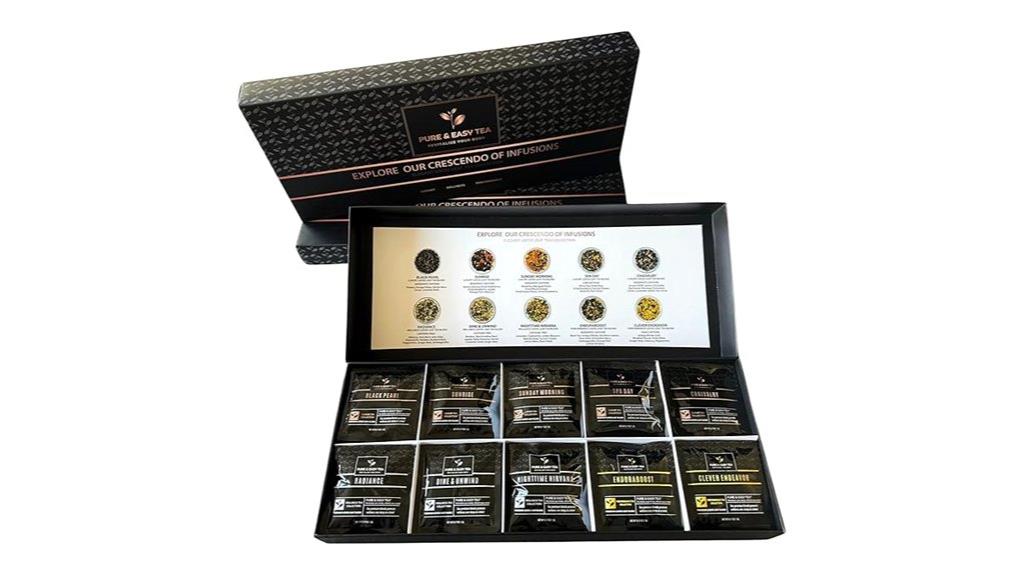 premium tea sampler set