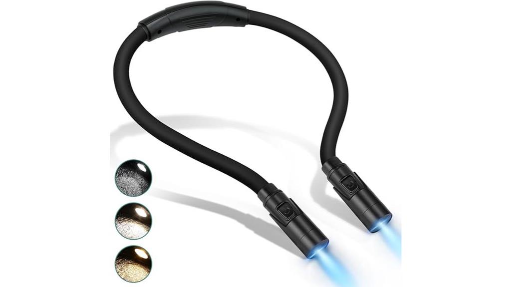 rechargeable neck light