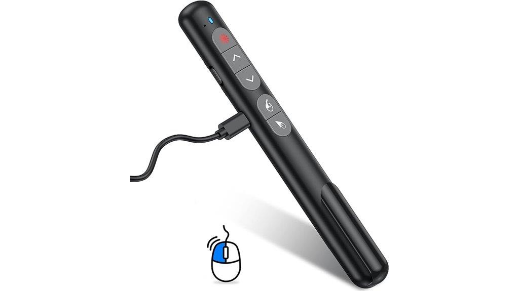 rechargeable powerpoint clicker