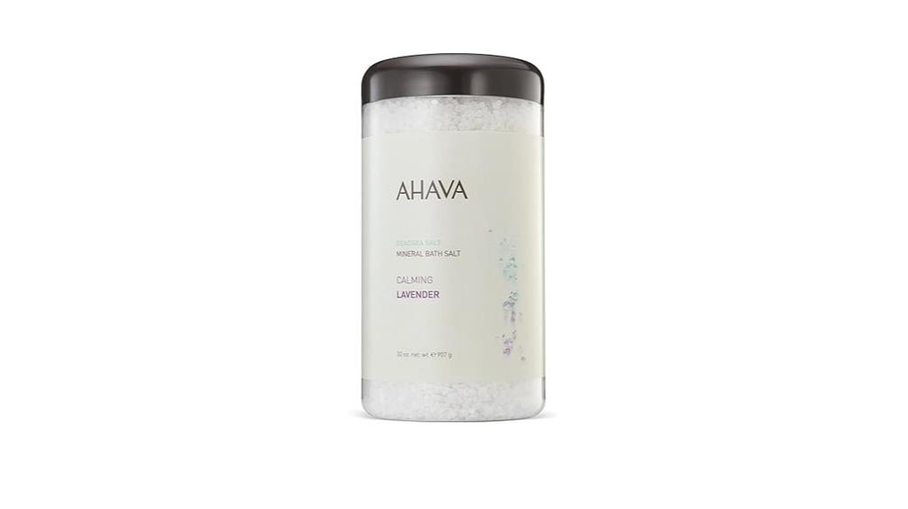 relaxing dead sea bath salt