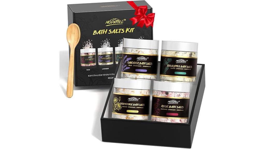 relaxing spa gift set