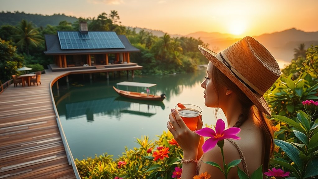 responsible travel through offsetting