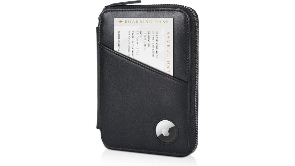 rfid blocking travel wallet
