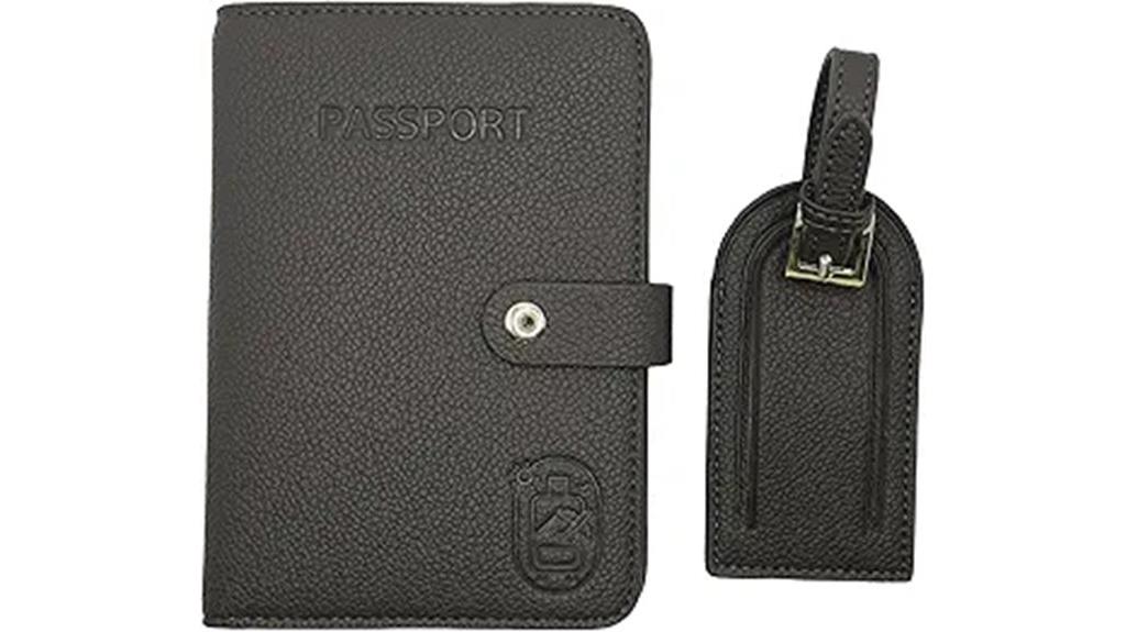 rfid enabled travel passport holder