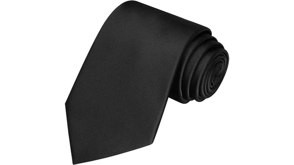 satin necktie with gift box