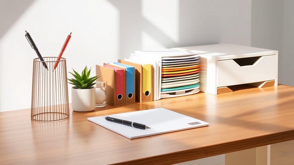 selecting effective desk organizers