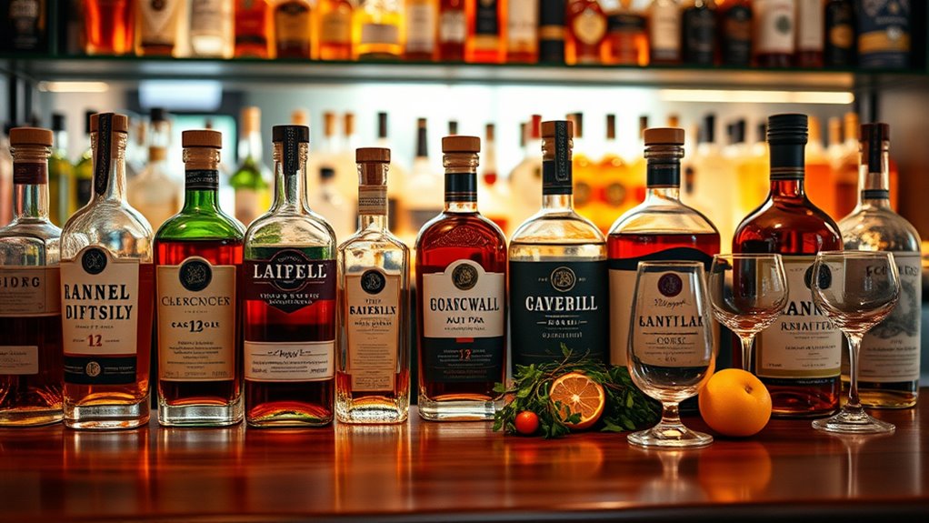 selecting quality craft spirits