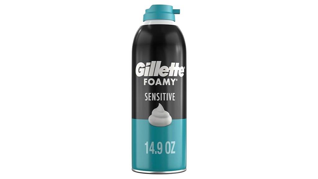 sensitive shave foam for men