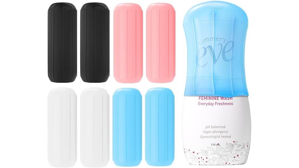 silicone covers for toiletries