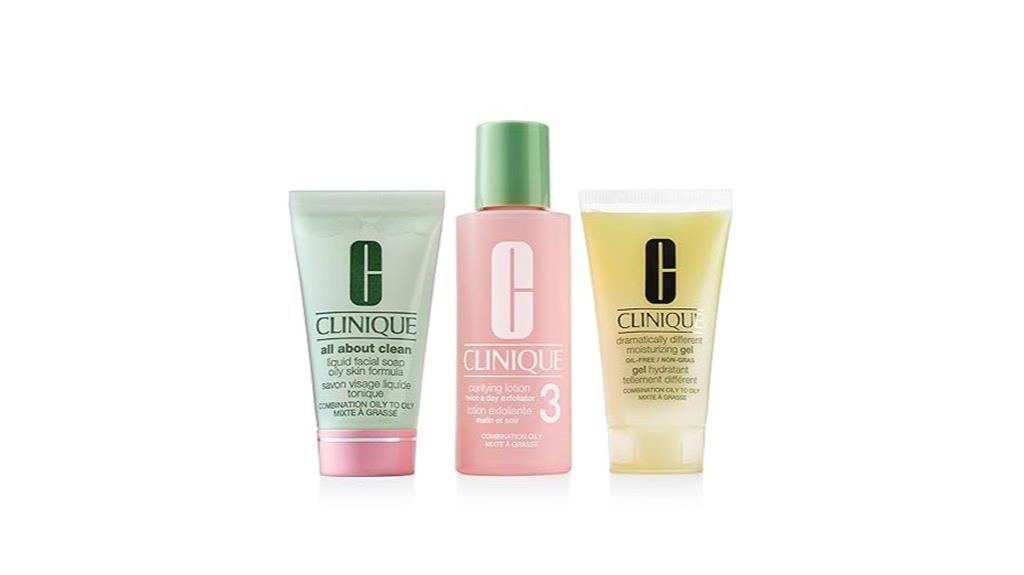 skincare set for oily skin