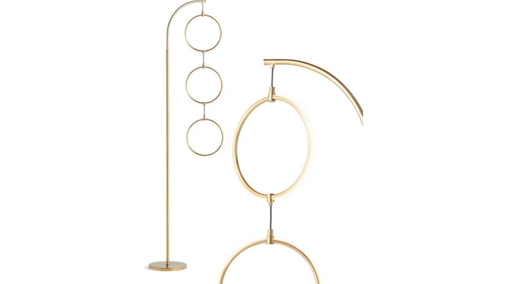 sleek modern floor lamp