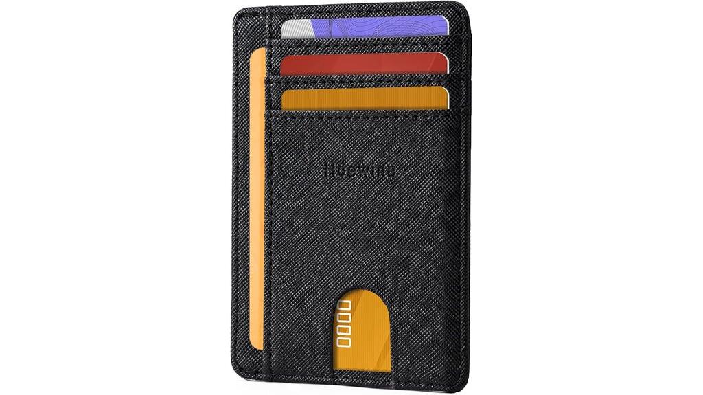 slim minimalist wallet design