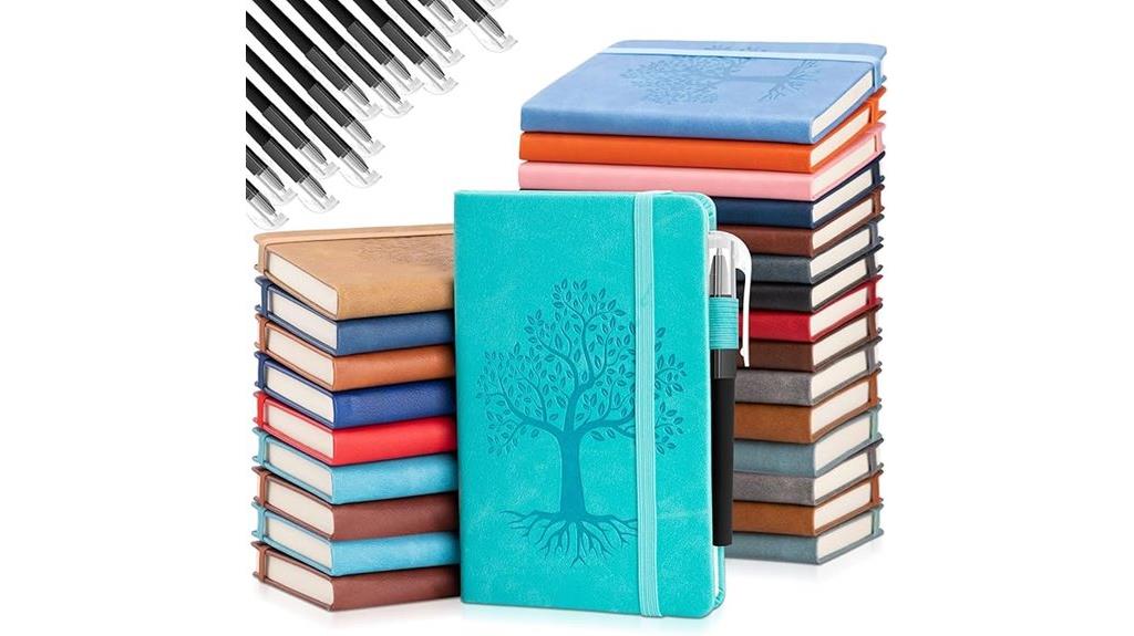 small notebooks with pen