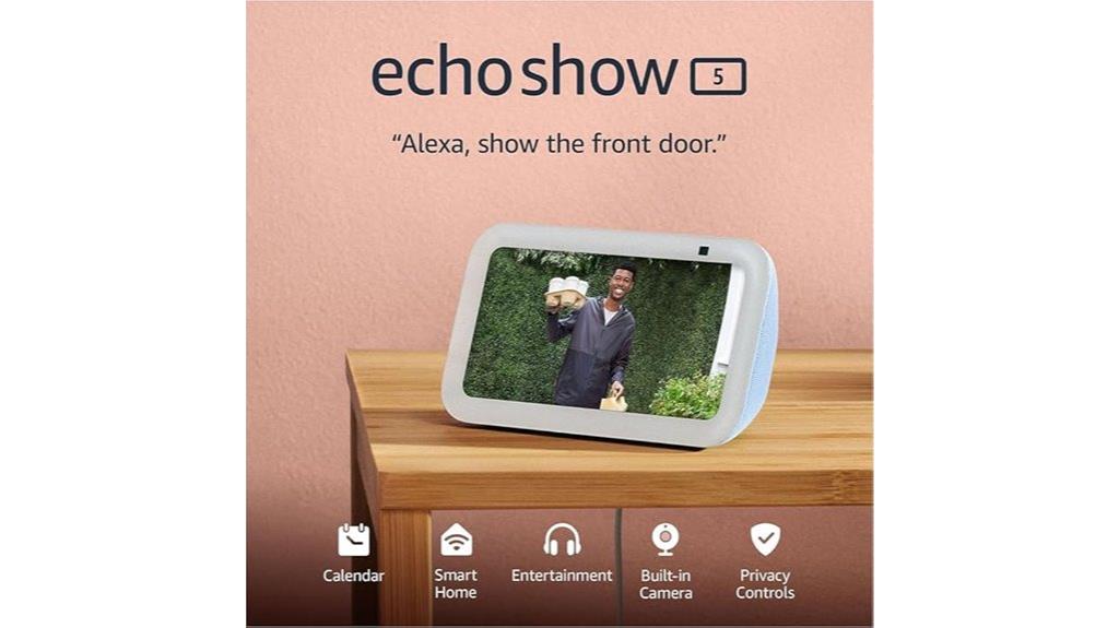 smart display with sound