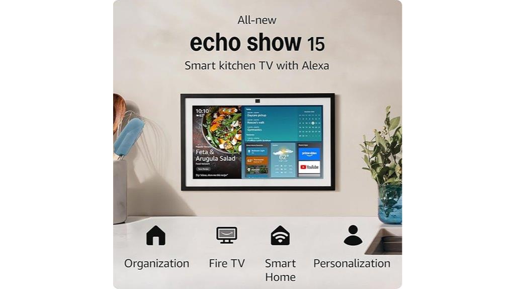 smart kitchen display device