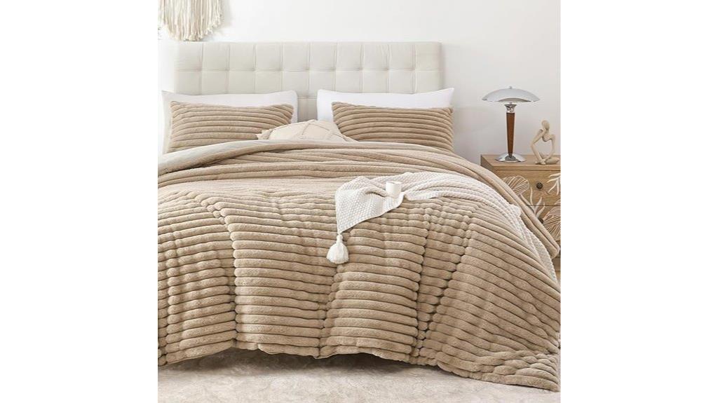 smoofy fluffy queen comforter