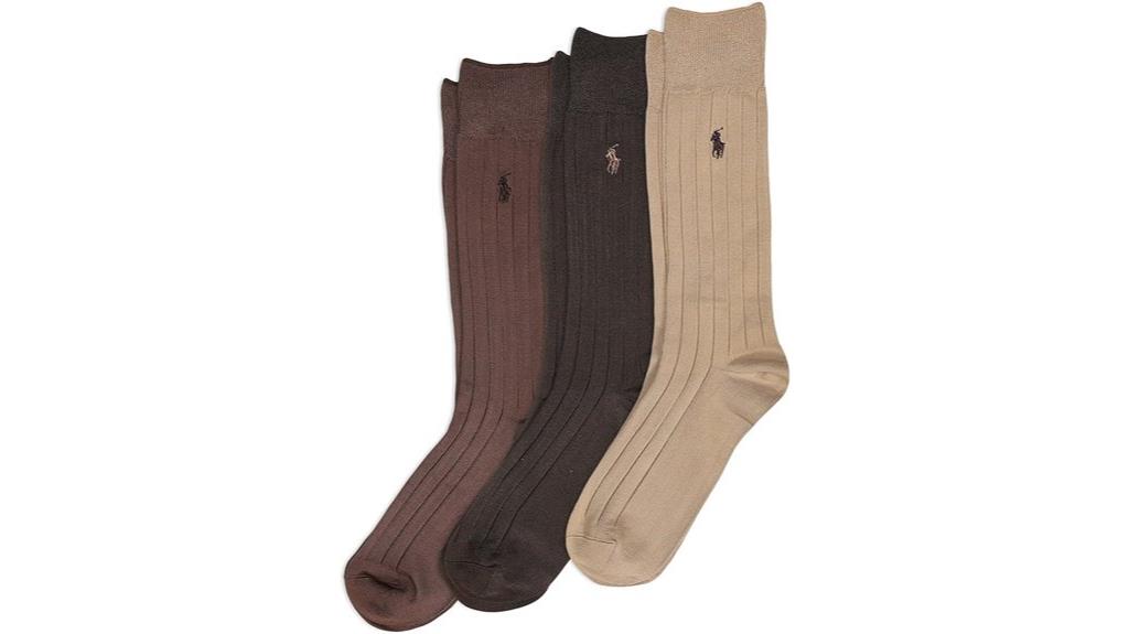 soft ribbed dress socks