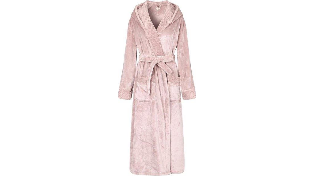 soft warm fleece robe