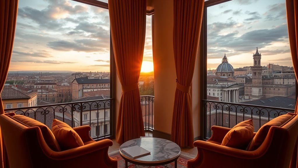 stylish and luxurious lodging