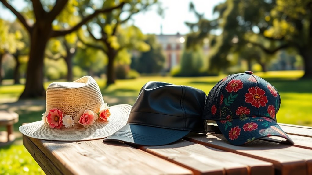 stylish sun protection hats