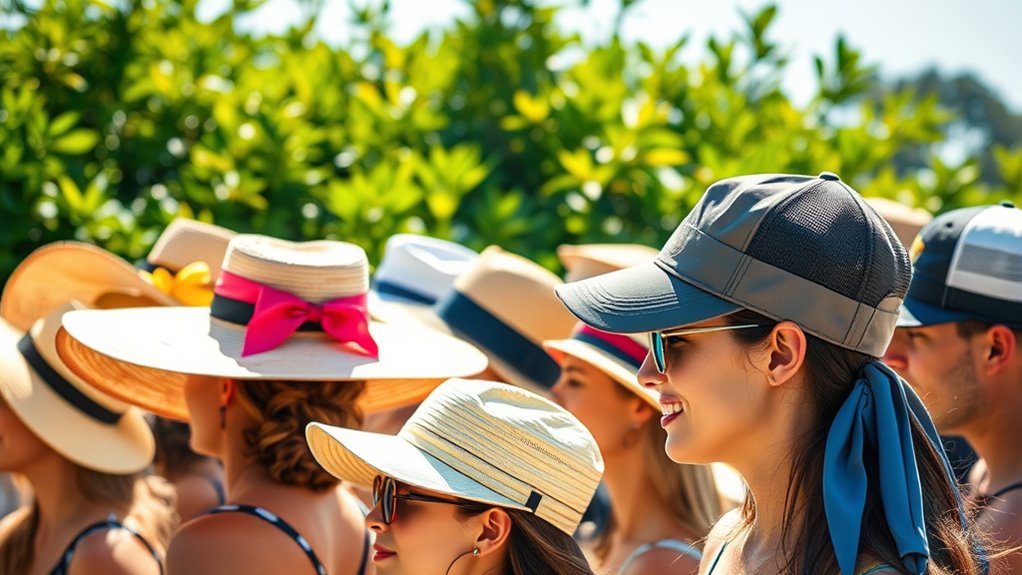 stylish sun protection hats