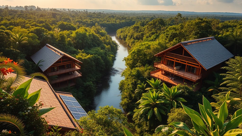sustainable lodging and services