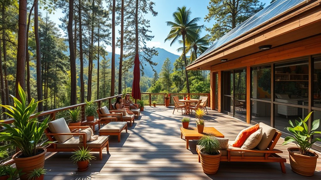sustainable luxury hostel experience