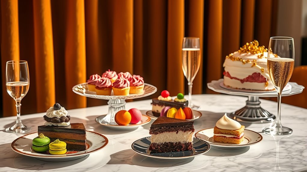 sweet treats and drinks