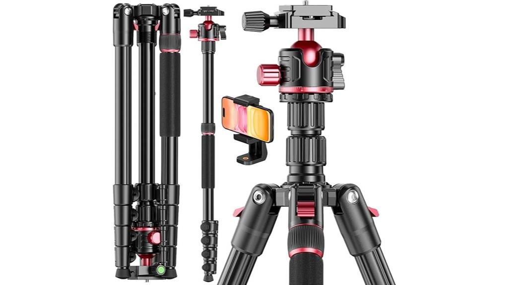 tall tripod with ball head