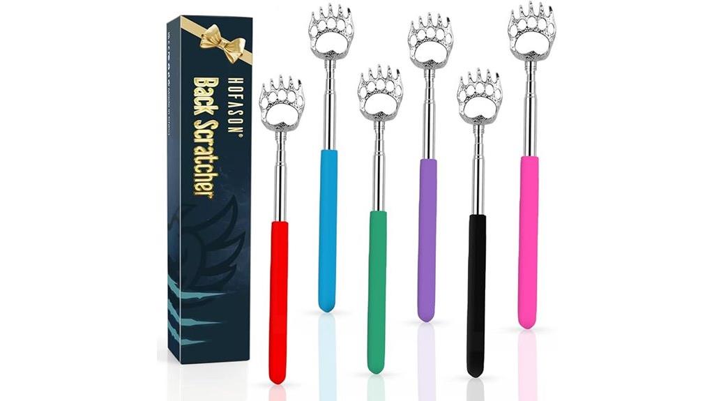 telescopic back scratcher set