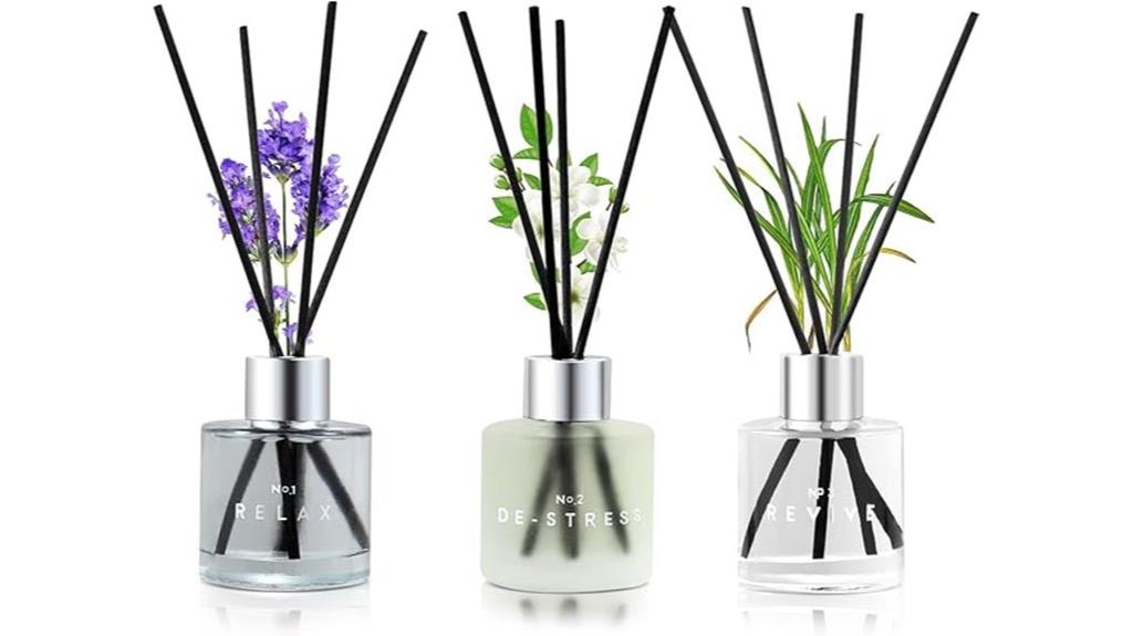 three scent diffuser set
