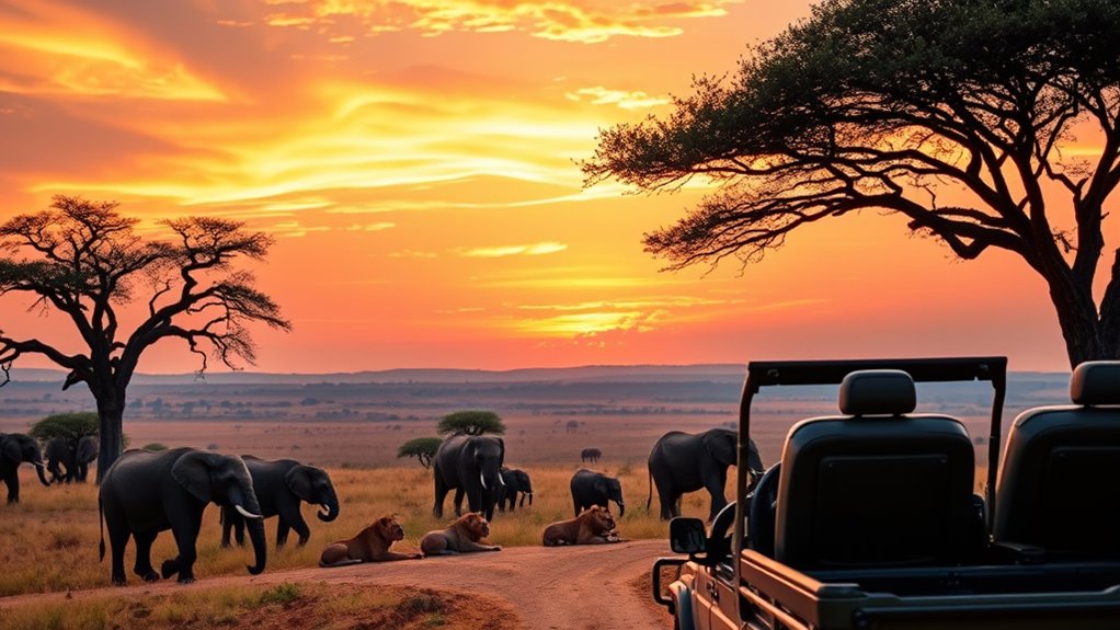 top safari travel spots