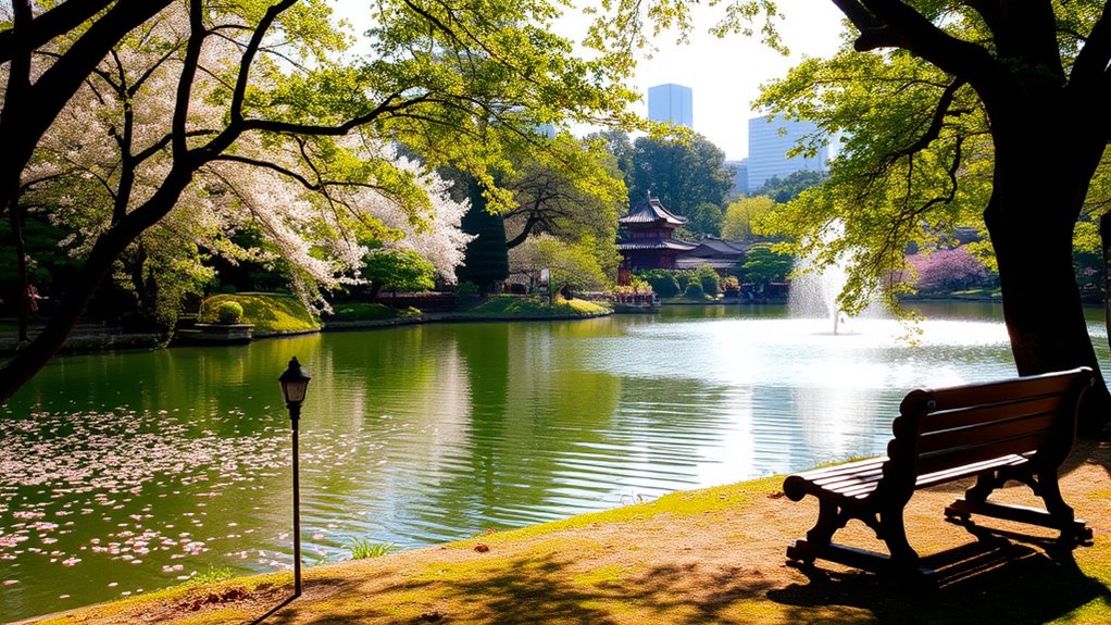 tranquil escape in nature