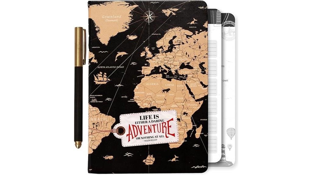 travel adventure journal scrapbook
