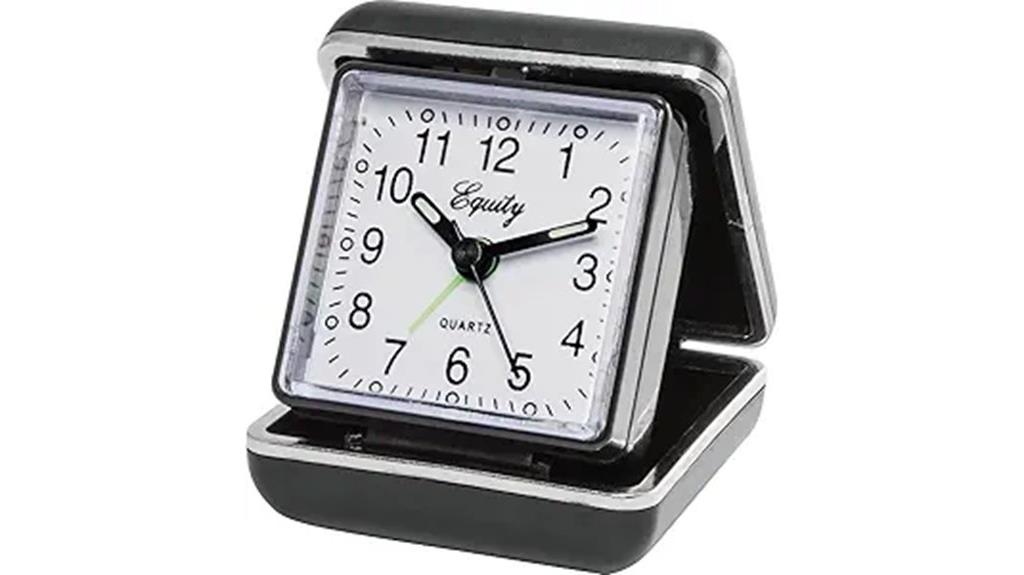 travel alarm clock foldable