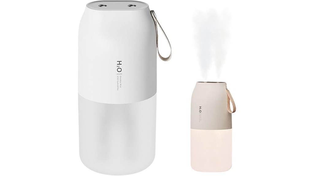 travel friendly usb c humidifier