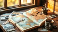 travel journals with maps