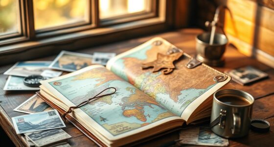 travel journals with maps