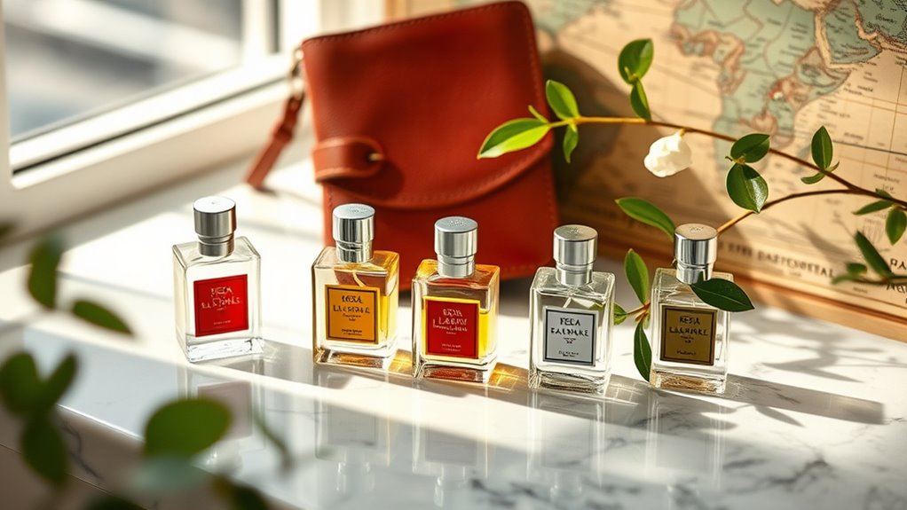 travel size cologne sets