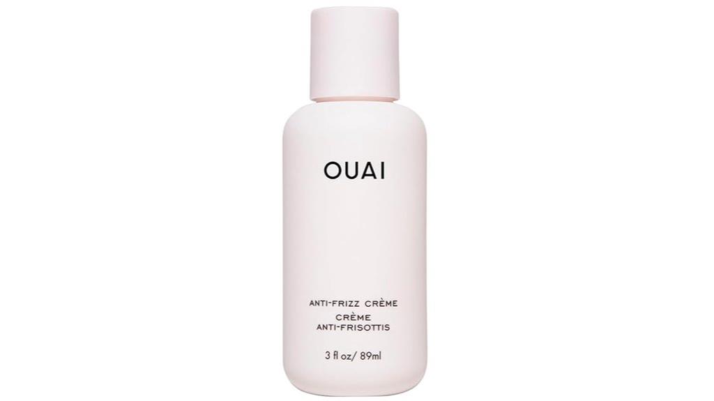 travel sized anti frizz cream