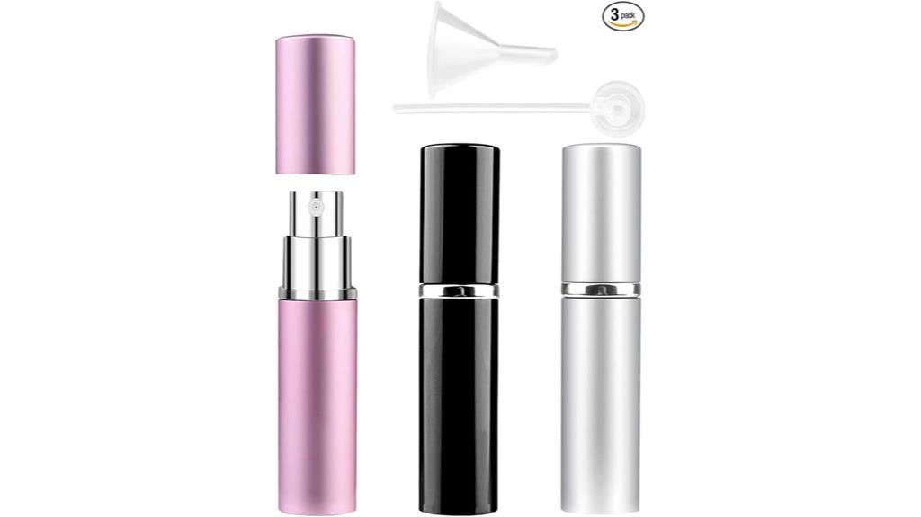 travel sized refillable perfume