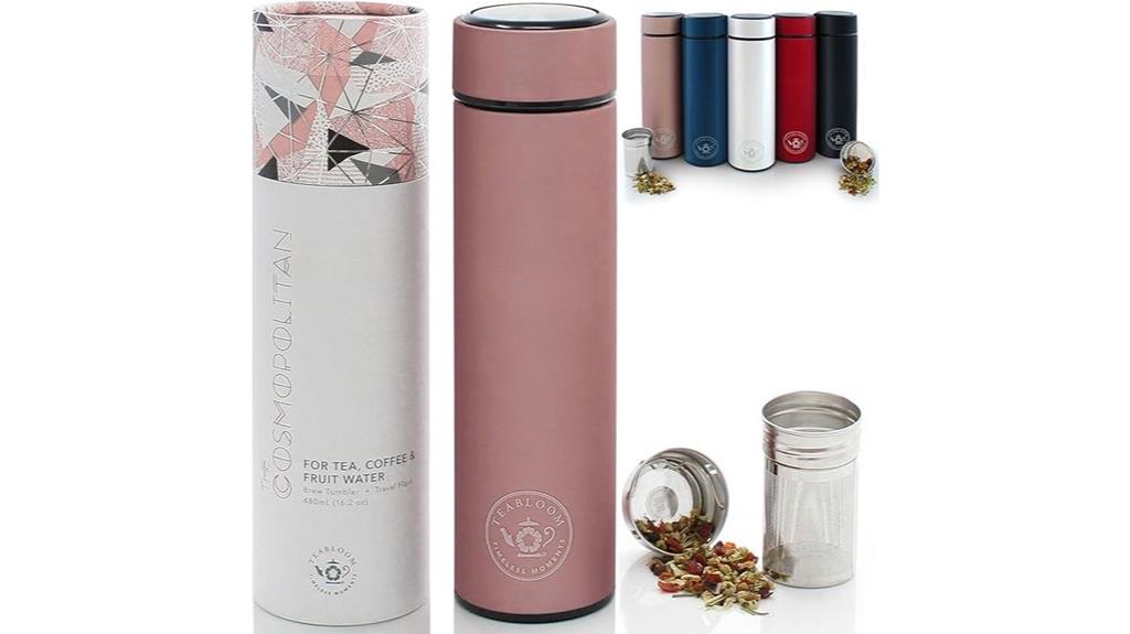 travel tumbler for tea