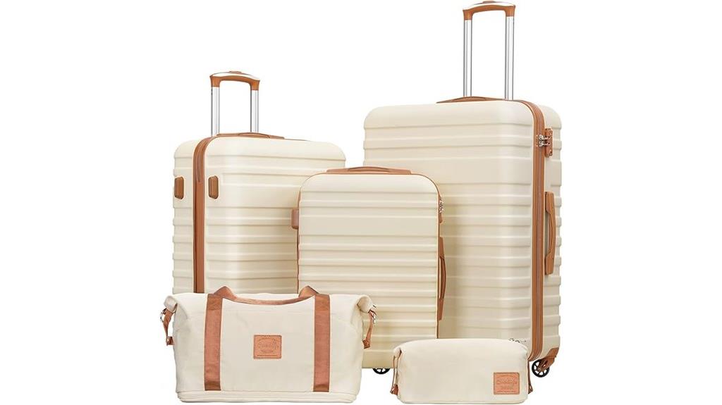 tsa locked luggage travel set