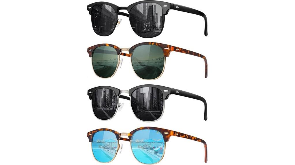 unisex classic polarized sunglasses